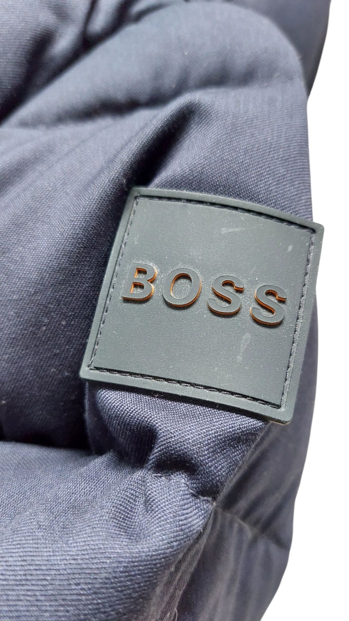 Hugo Boss x Guabello nowa kurtka/płaszcz puchowa męska r. 48/M