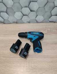 Makita 12V / шуруповерт акумуляторний Макіта +інструменти