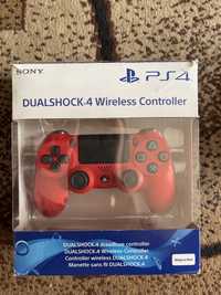 Pad kontroler ps4 oryginał magma red