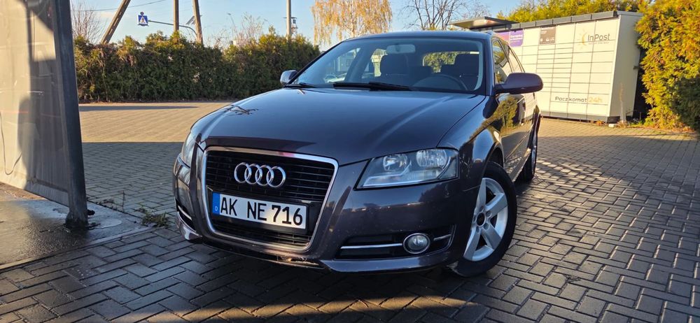 Audi A3 Sportback 1.6 TDI 105Km Alu Klima Import Raty Opłaty ASO !!!