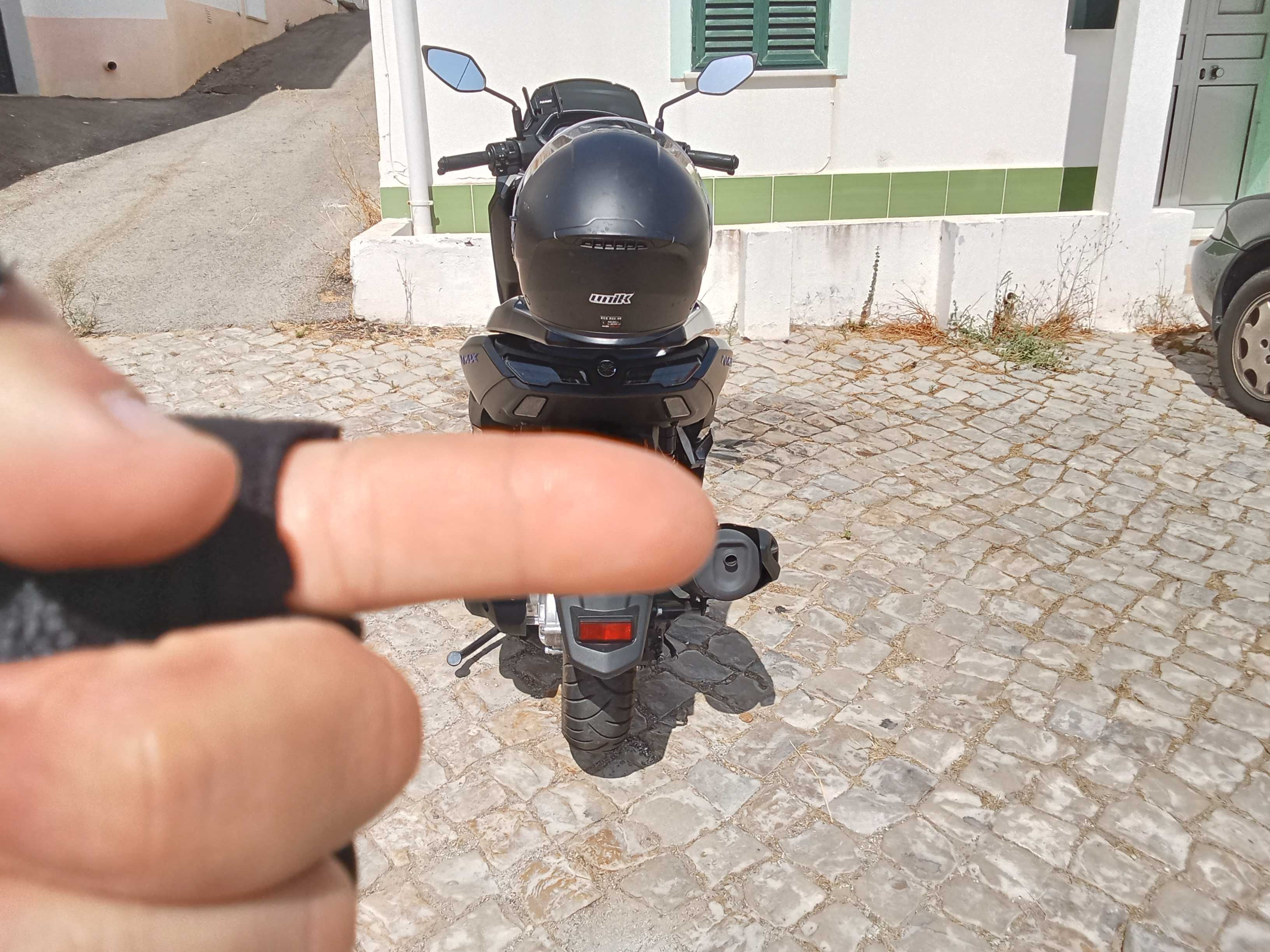 Yamaha Nmax na garantia