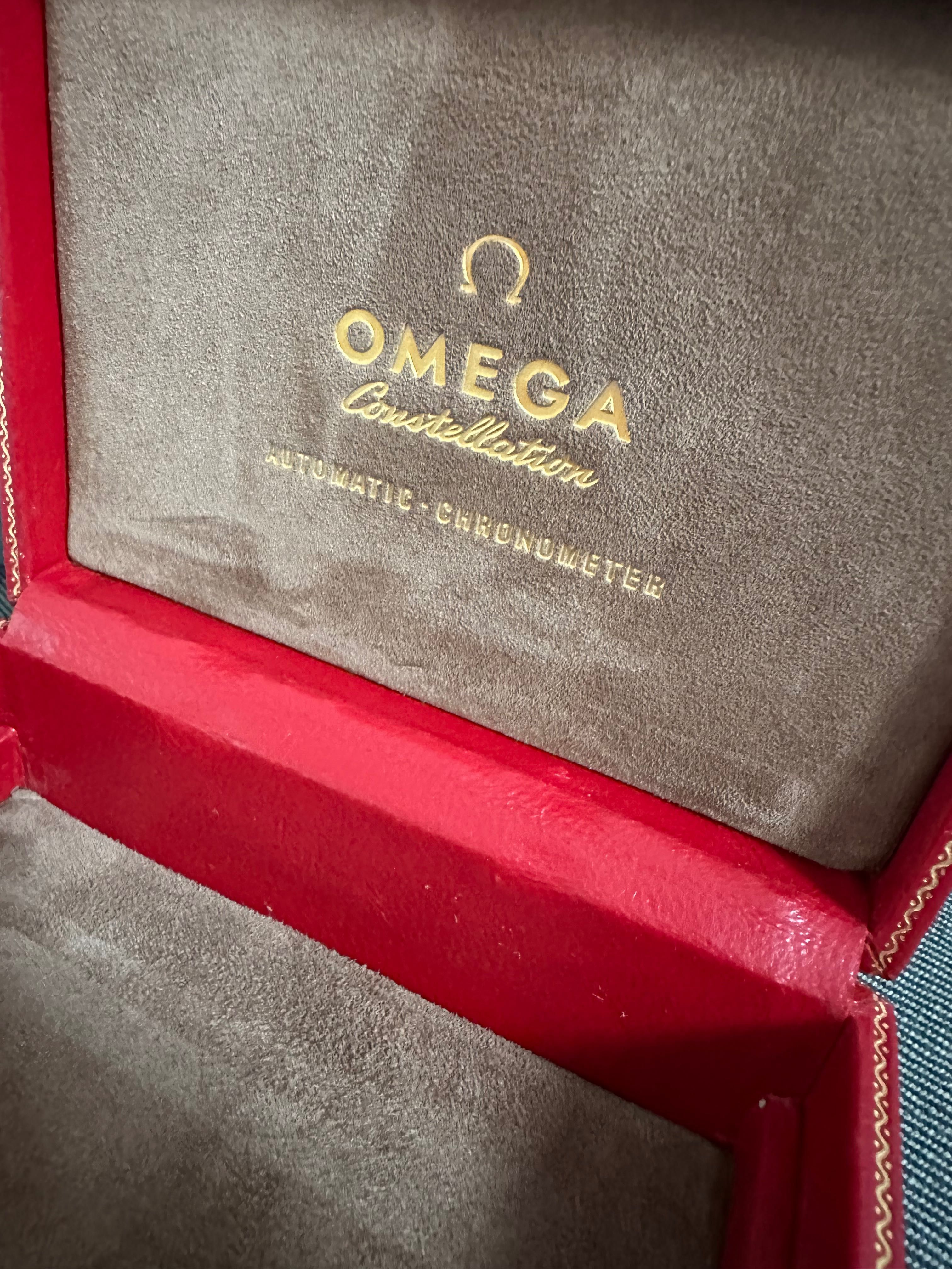 Omega constellation pudełko na zegarek