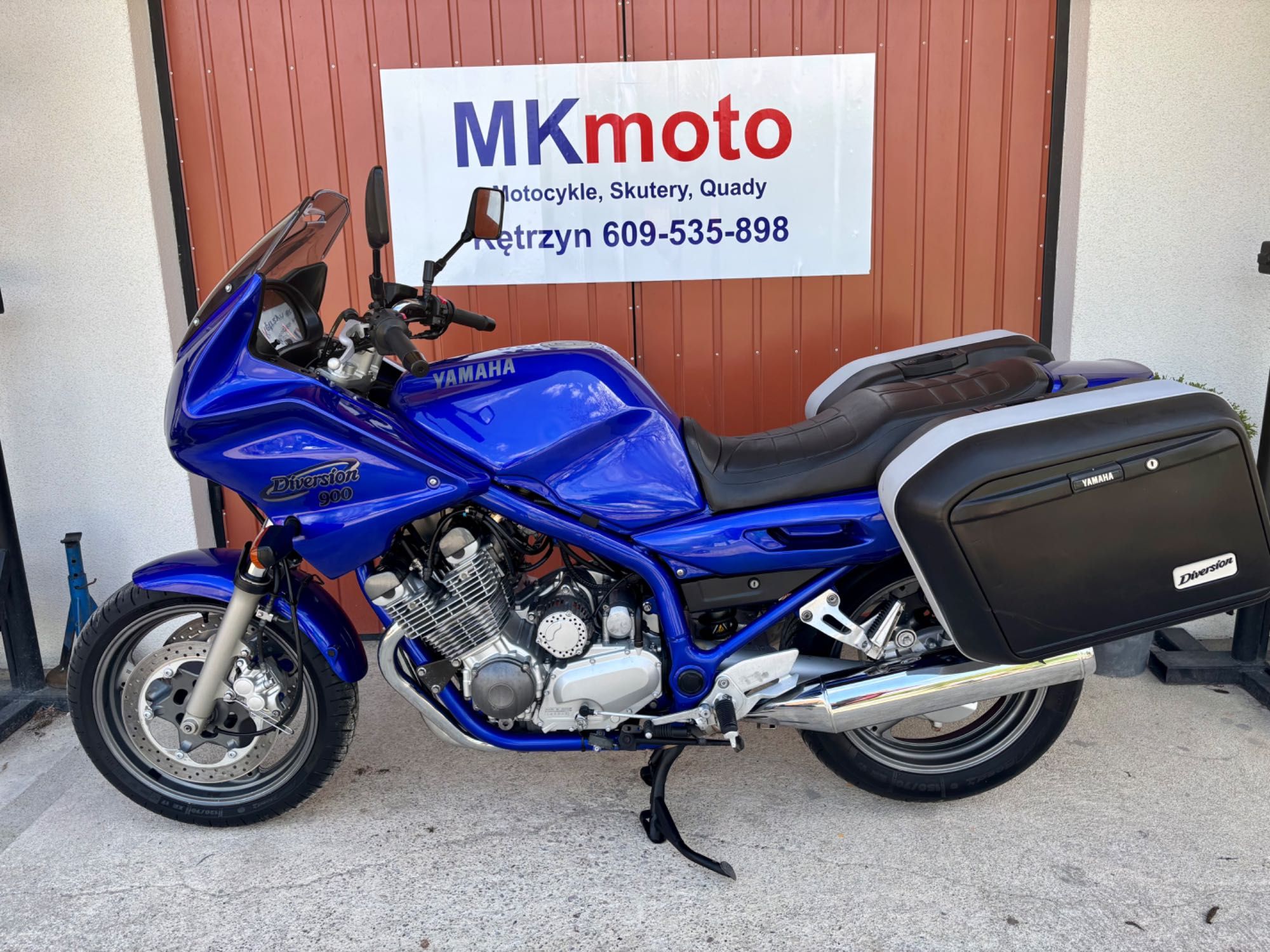 Yamaha XJ900 Diversion Kufry Niemcy 1-Właś Tylko 48.oookm Nowe Opony