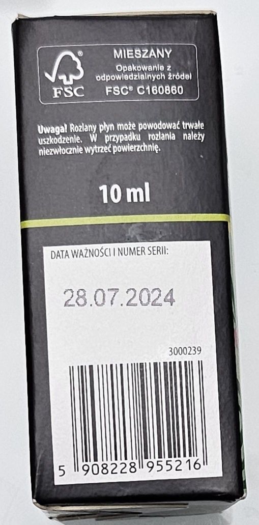 Olejek zapachowy Pachnąca Szafa trawa cytrynowa 10 ml