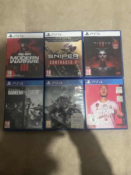 Продам диски на ps4 и ps5