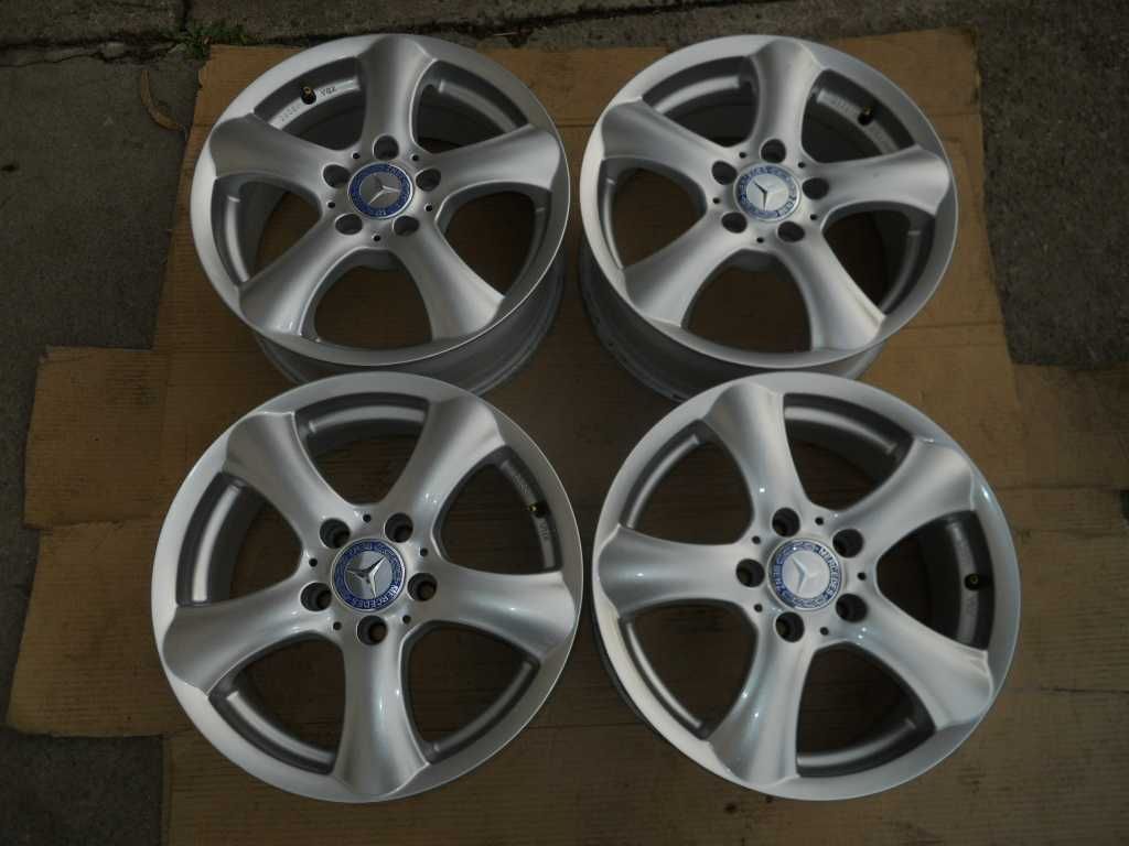 BARDZO ŁADNE felgi aluminiowe 16 MERCEDES , 5x112, 7J, ET37