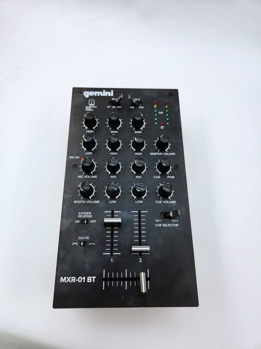 DJ мікшер Gemini MXR-01 BT – мікшування з Bluetooth! (2023)