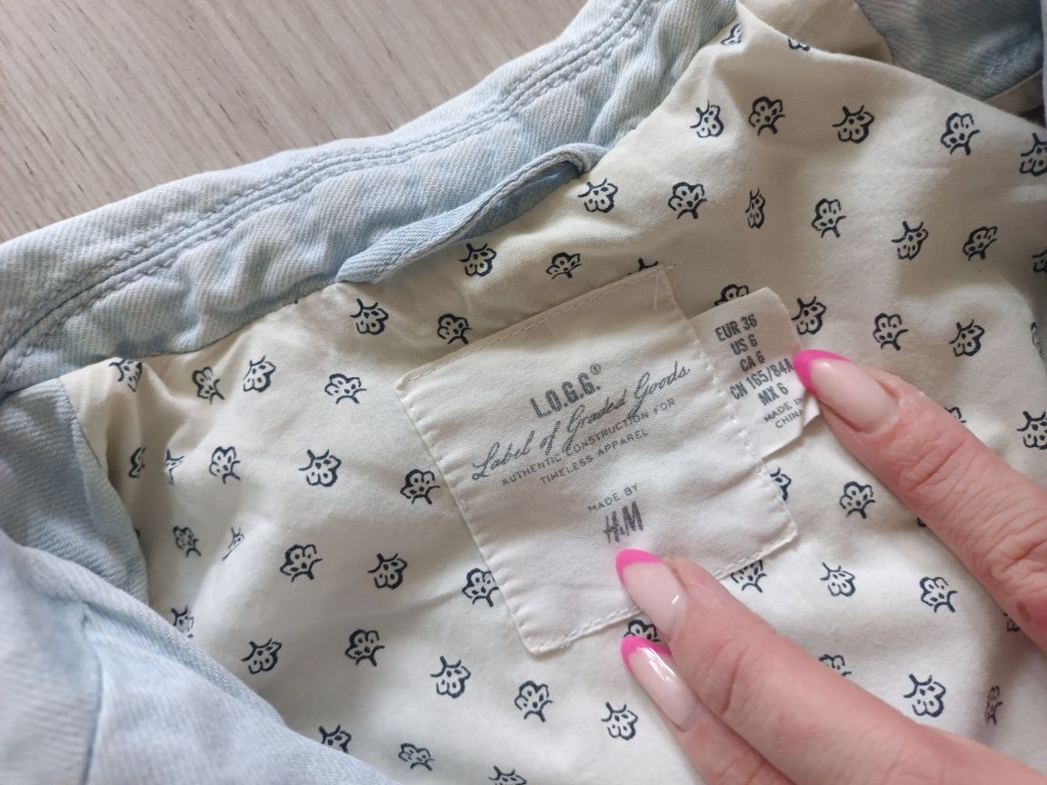 Marynarka żakiet jeans
