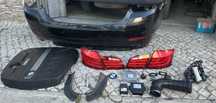 Parachoques tras bmw f10 farolins farolim  tampa motor camara tras
