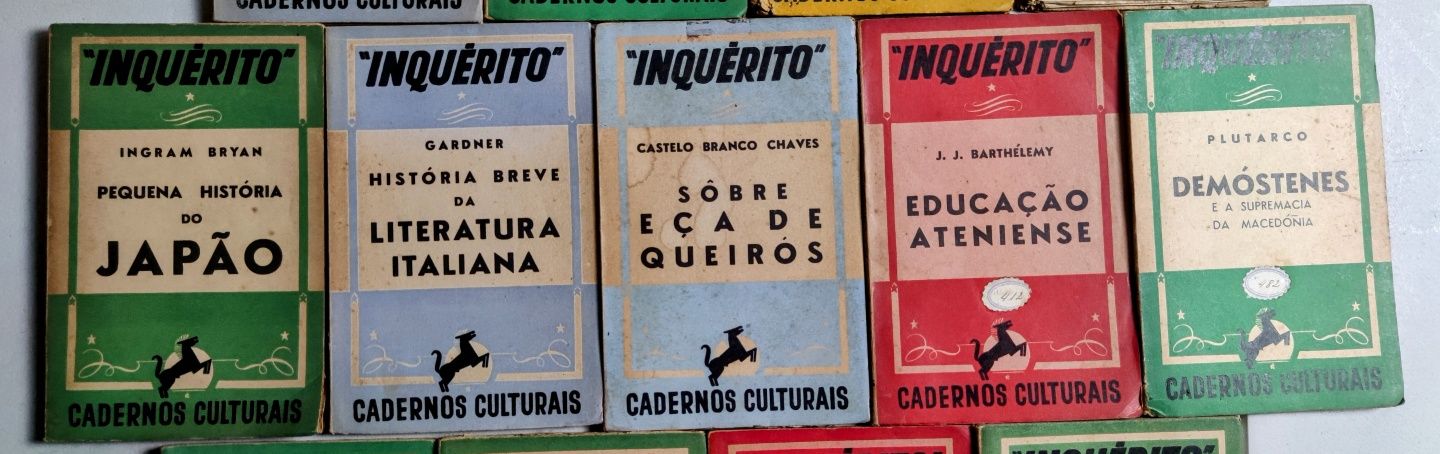 LIVRO - Vários Autores - " Inquérito" Cadernos culturais - Ref: CE 2