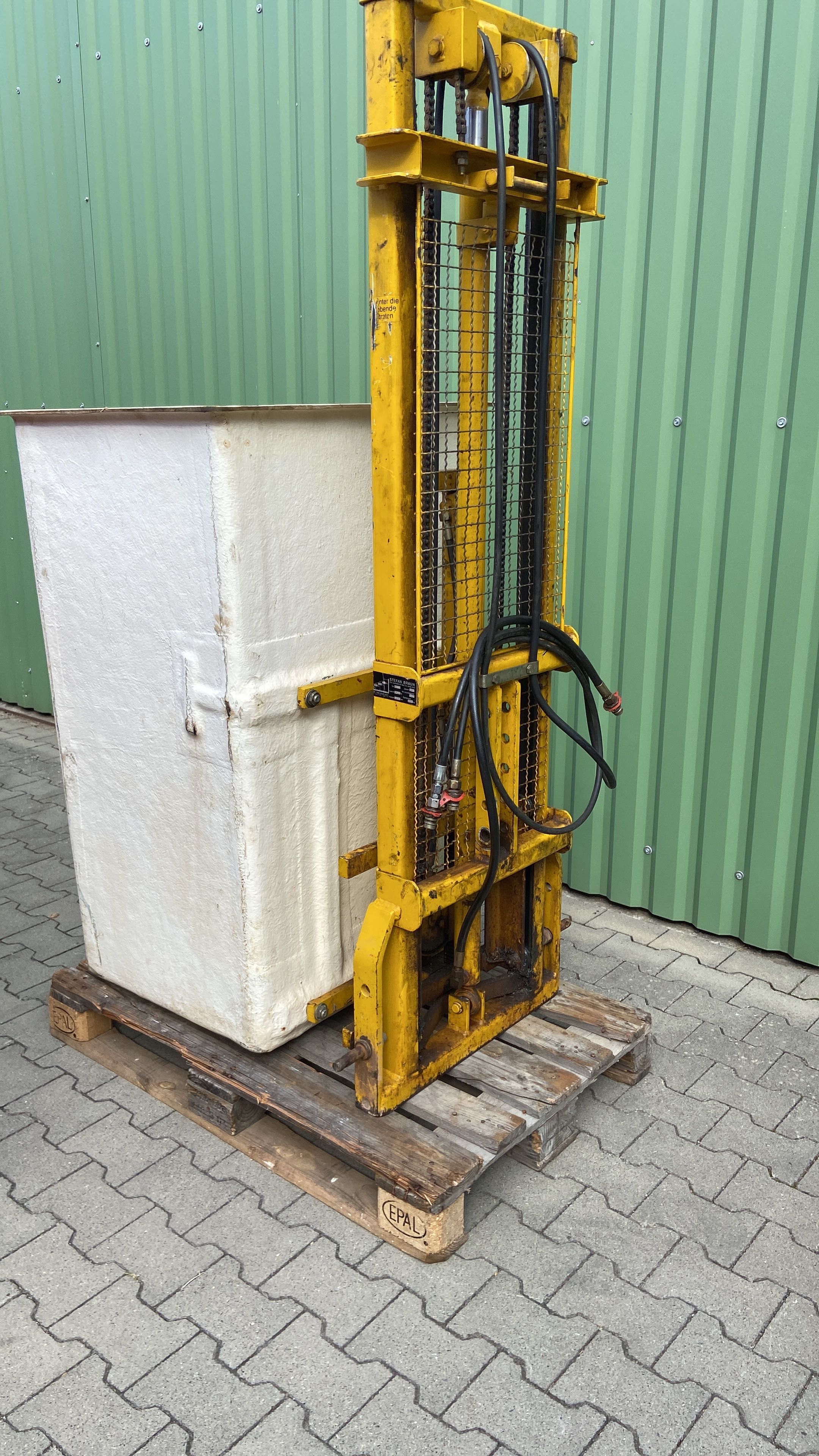 Tegão para transporte de uvas