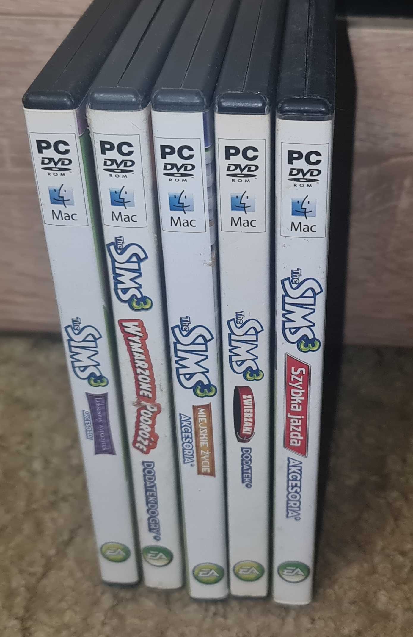 The Sims 3 Zestaw 5 DODATKÓW PC / PL