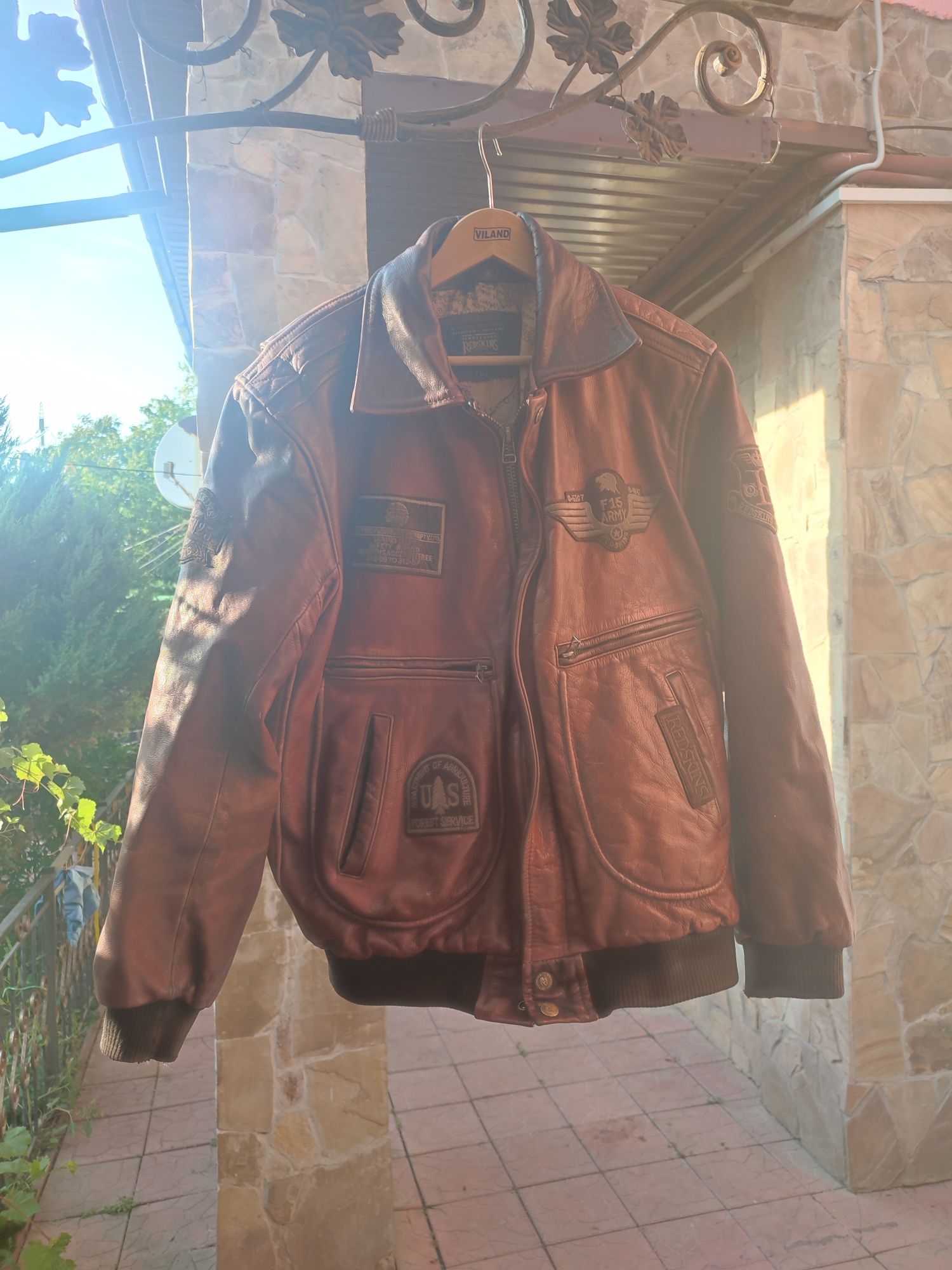 Кожаная куртка Redskins Commando