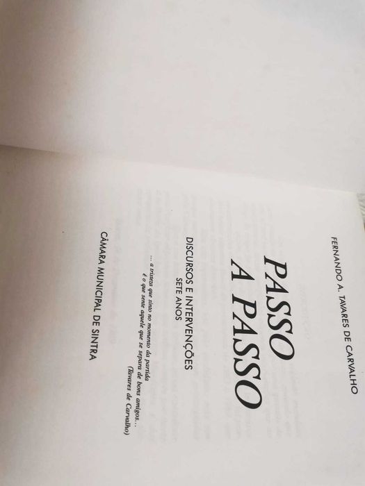 Passo a Passo, Discursos e Intervenções Sete Anos