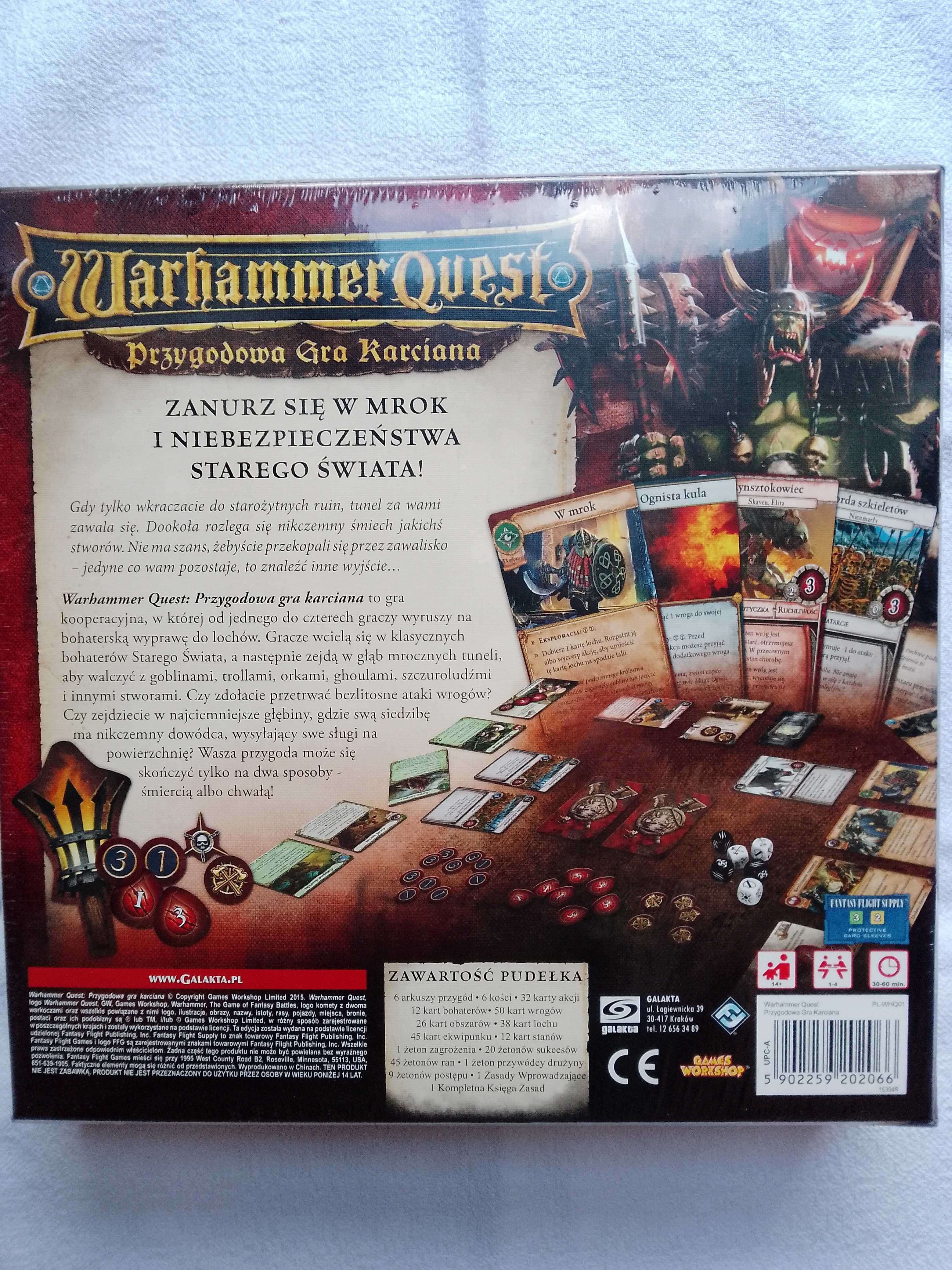 Warhammer Quest : Przygodowa gra karciana - PL Nowa Folia