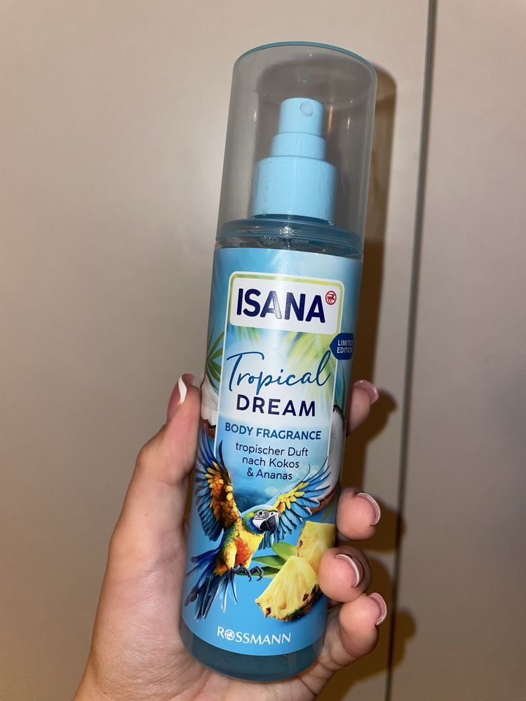 Isana Tropical Dream Fragrance Body Mist Mgiełka Do Ciała 200 ml