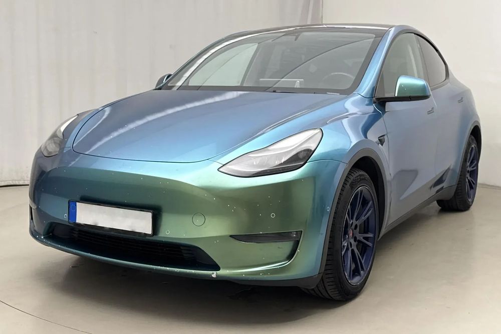 Tesla Y Long Range AWD , Gwarancja , Bezwypadkowy , Fvat23%