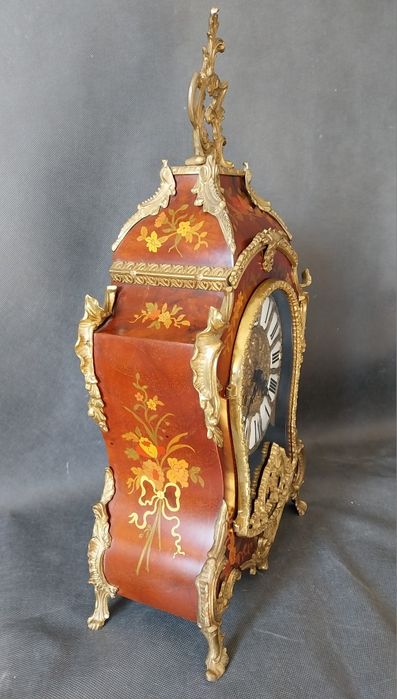 Zegar ,,Boulle" kominkowy