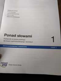 Podręcznik "Ponad słowami 1"