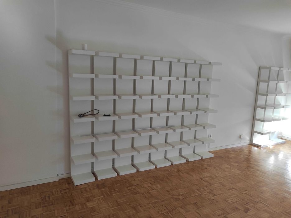 Prateleiras estante LACK BRANCAS do IKEA (CUSTAM 59, 99) 30cmx190