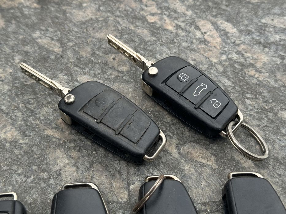 Ключ Audi a6 c6 блоку запалювання ауді а4 б7 ключ замка зажигания audi