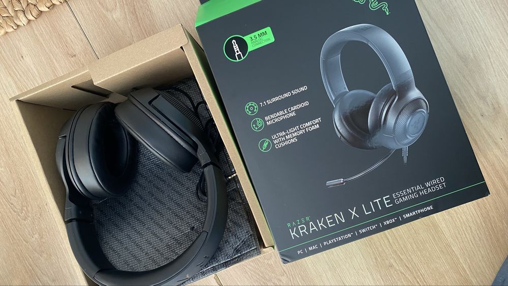 Навушники Razer Kraken X Lite Multiplatform Black (RZ04-02950100-R381)