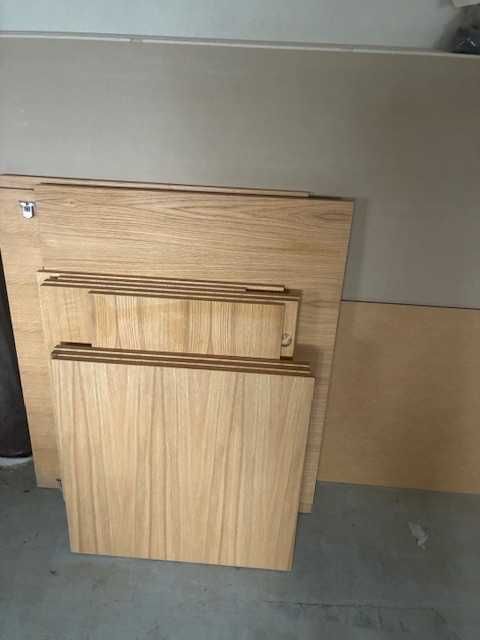 Fronty kuchenne FORNIR dąb naturalny KOMPLET ekspozycji - ZA BEZCEN