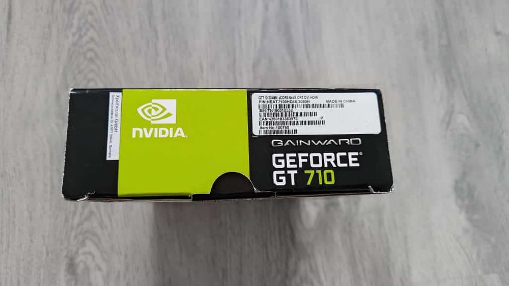 Karta graficzna Gainward GeForce GT 710 2GB sDDR3 64bit CRT DVI HDMI