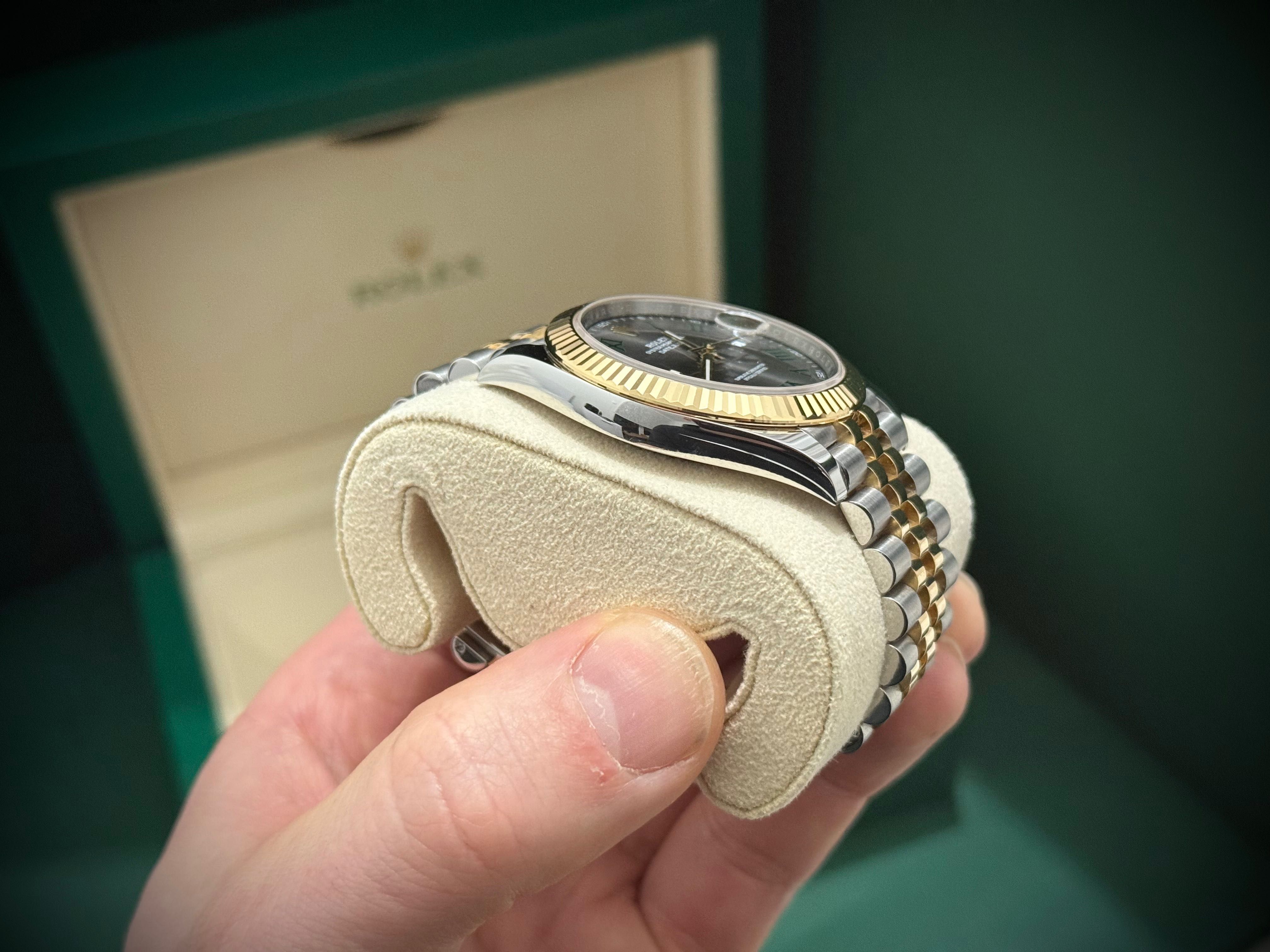 Rolex Datejust 41 Wimbledon / 2023 / żółte złoto /kpl z salonu /126333