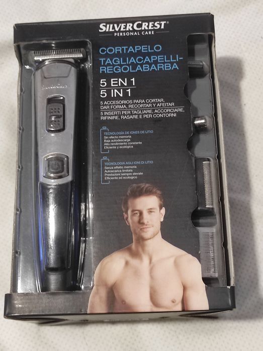 Máquina de barbear e cortar cabelo