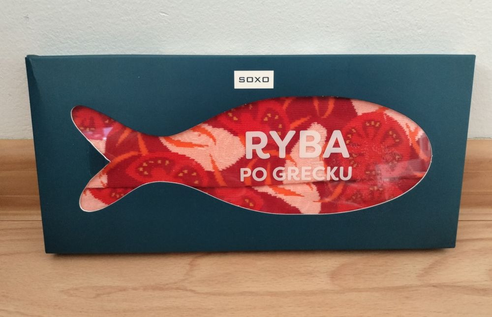 Skarpetki / Skarpety SOXO ryba po grecku - rozmiar 36-40