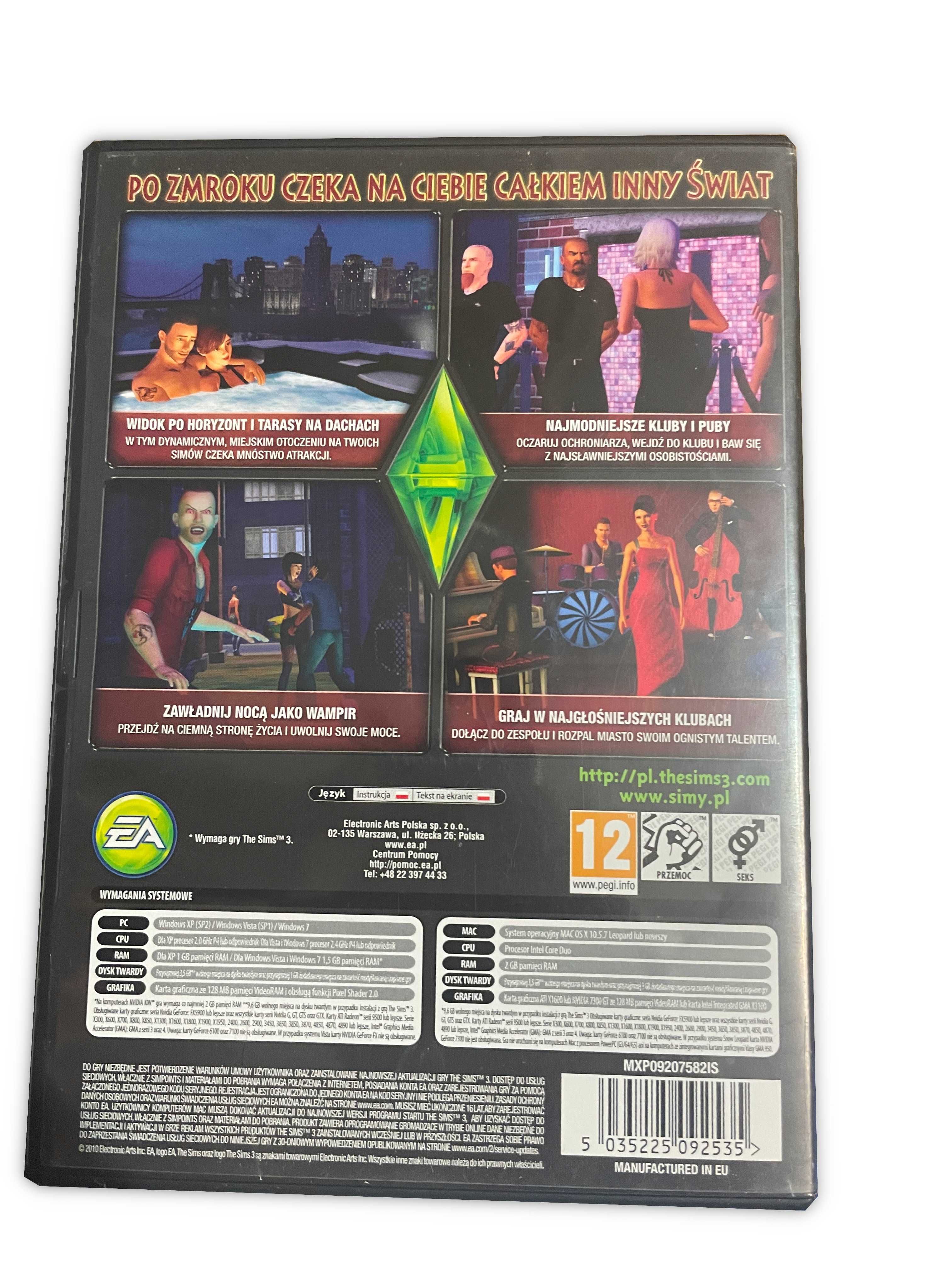 The Sims 3 + 3 dodatki PC PL