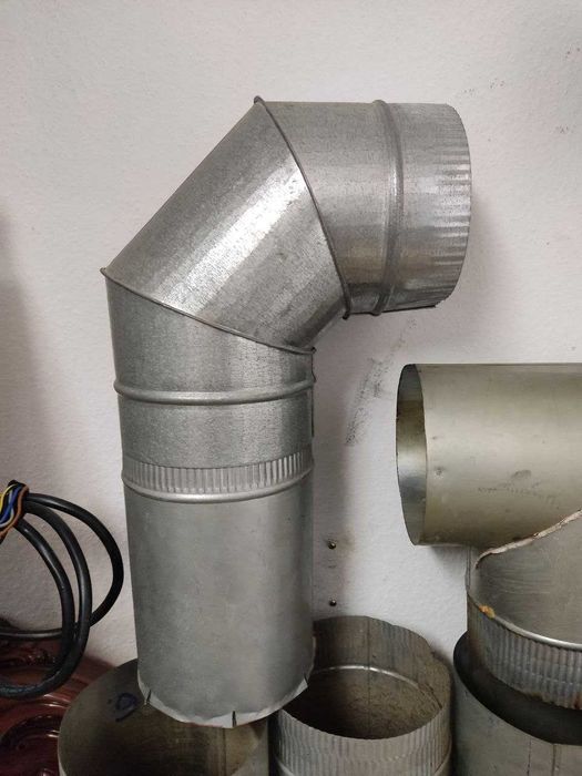 Труба витяжна оцинкована Ø 200мм