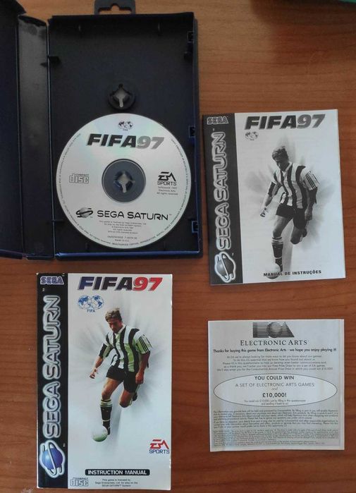 Jogos Futebol Sega Saturn