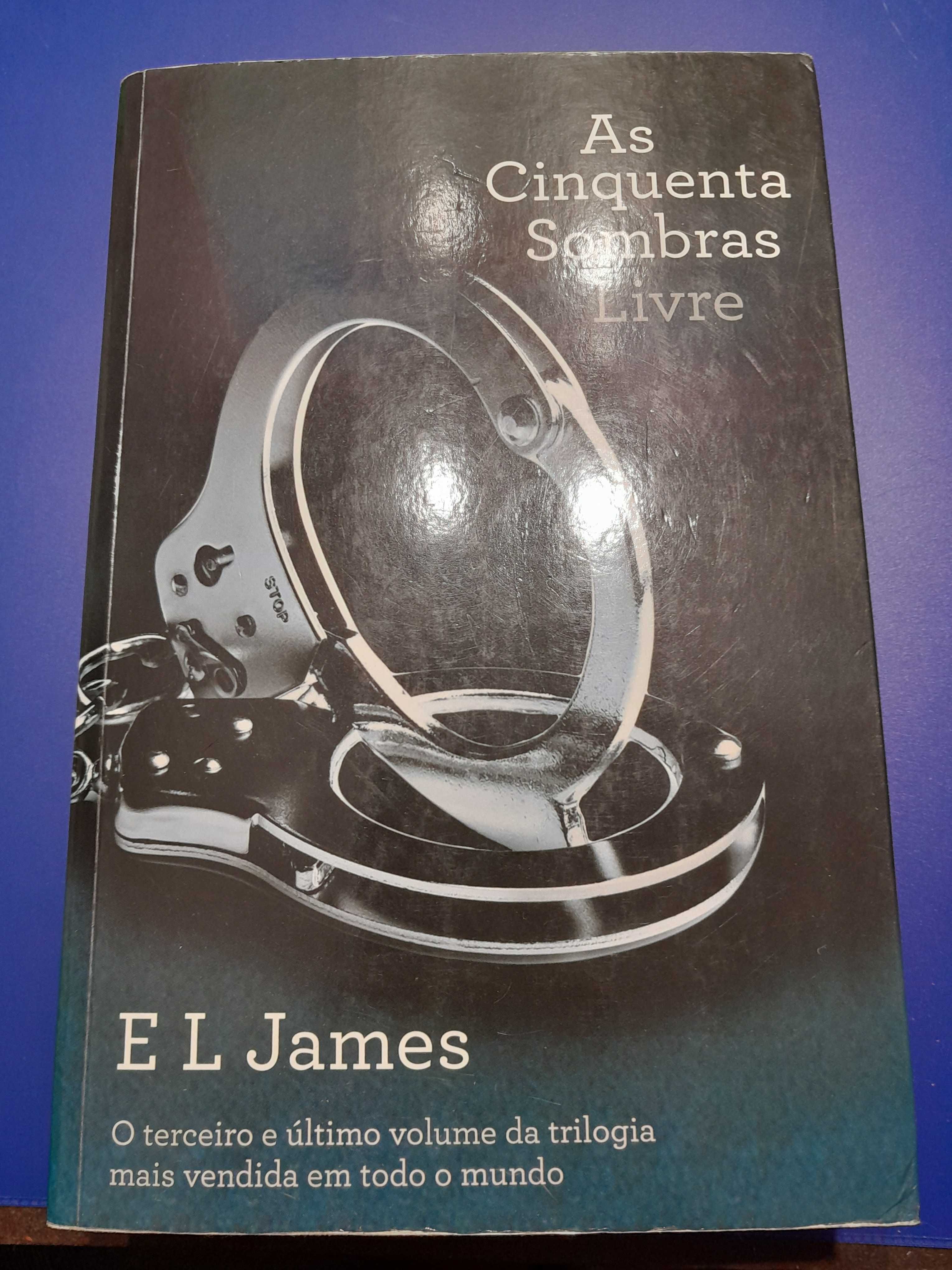 Livros coleção 50 sombras de Grey E.L. James como novos