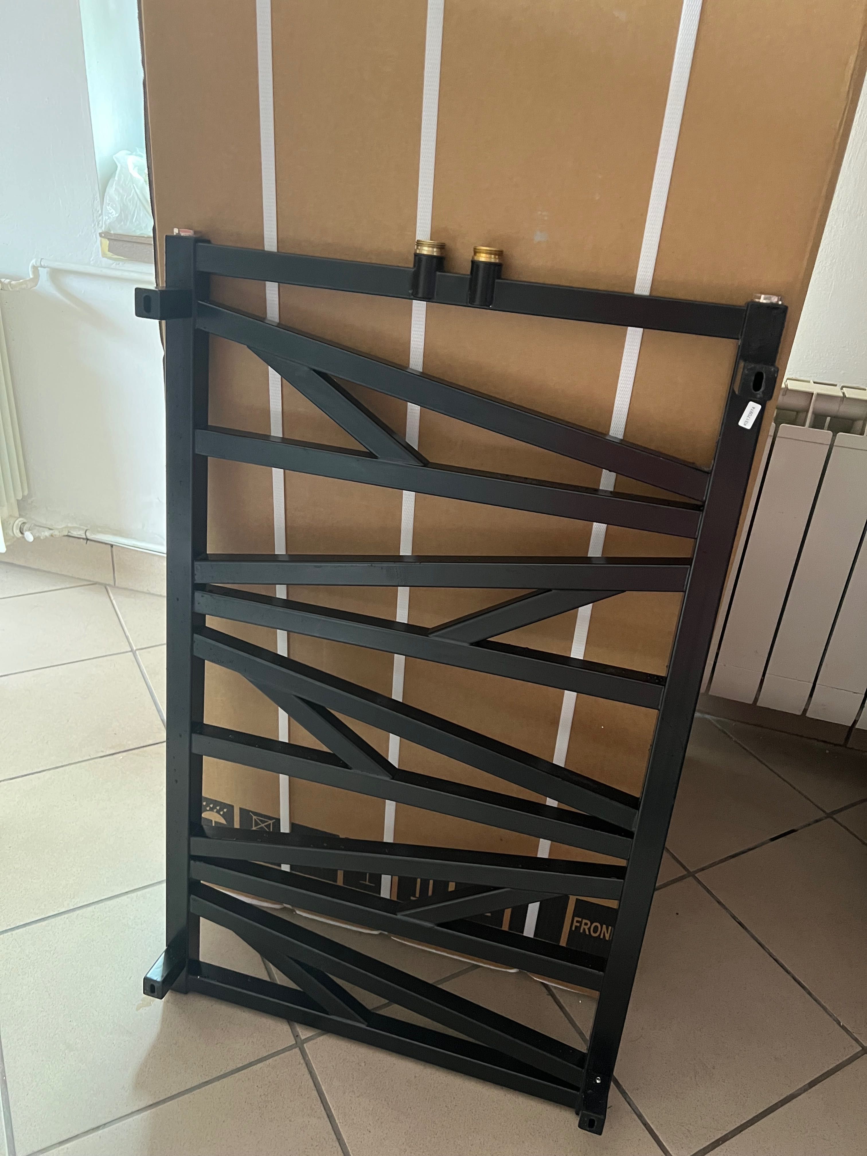 Grzejnik instal projekt trick czarny mat 50x90