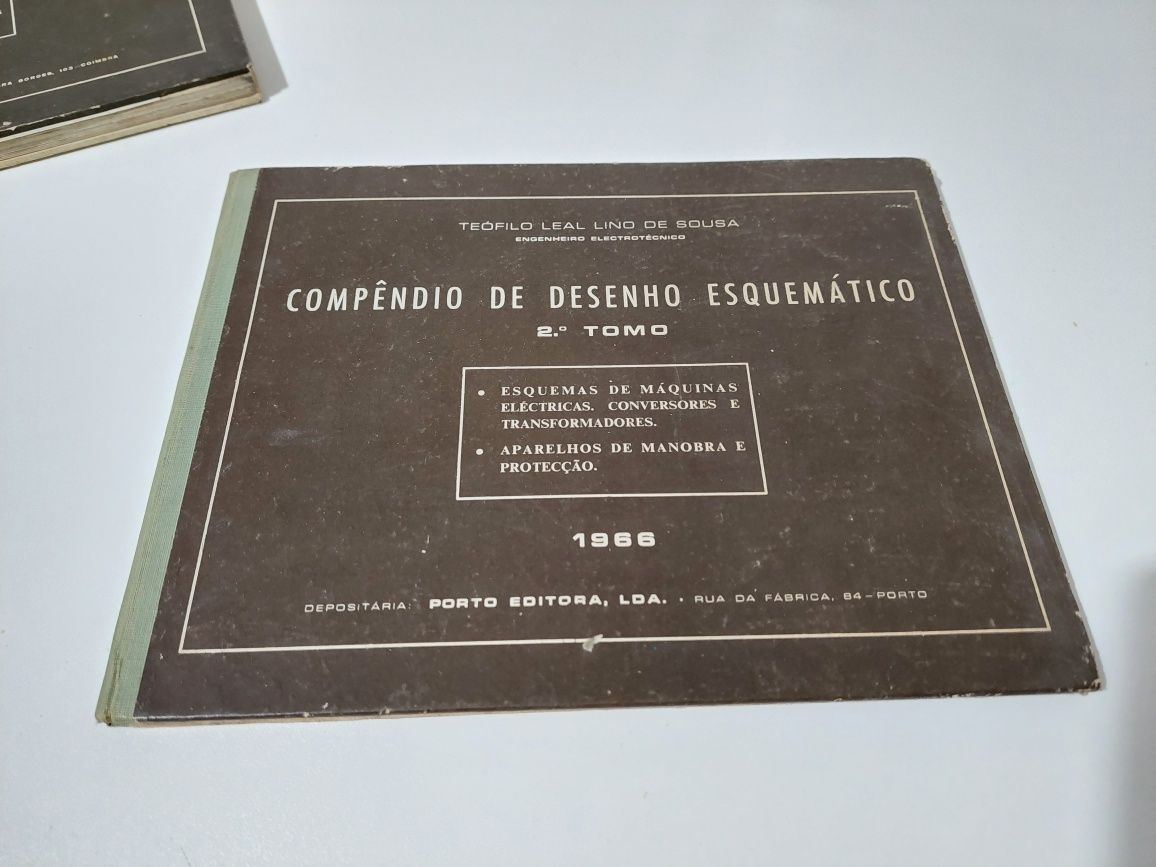 Conjunto de livros Compêndio de Desenho Esquemático