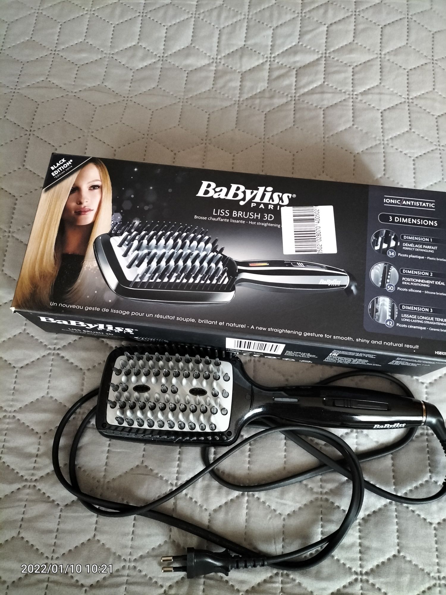 Szczotka prostująca włosy firmy  Babyliss