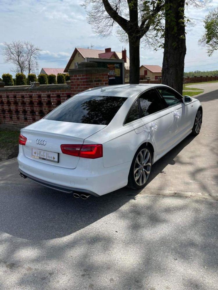 Auto do ślubu. Audi A6 S-line