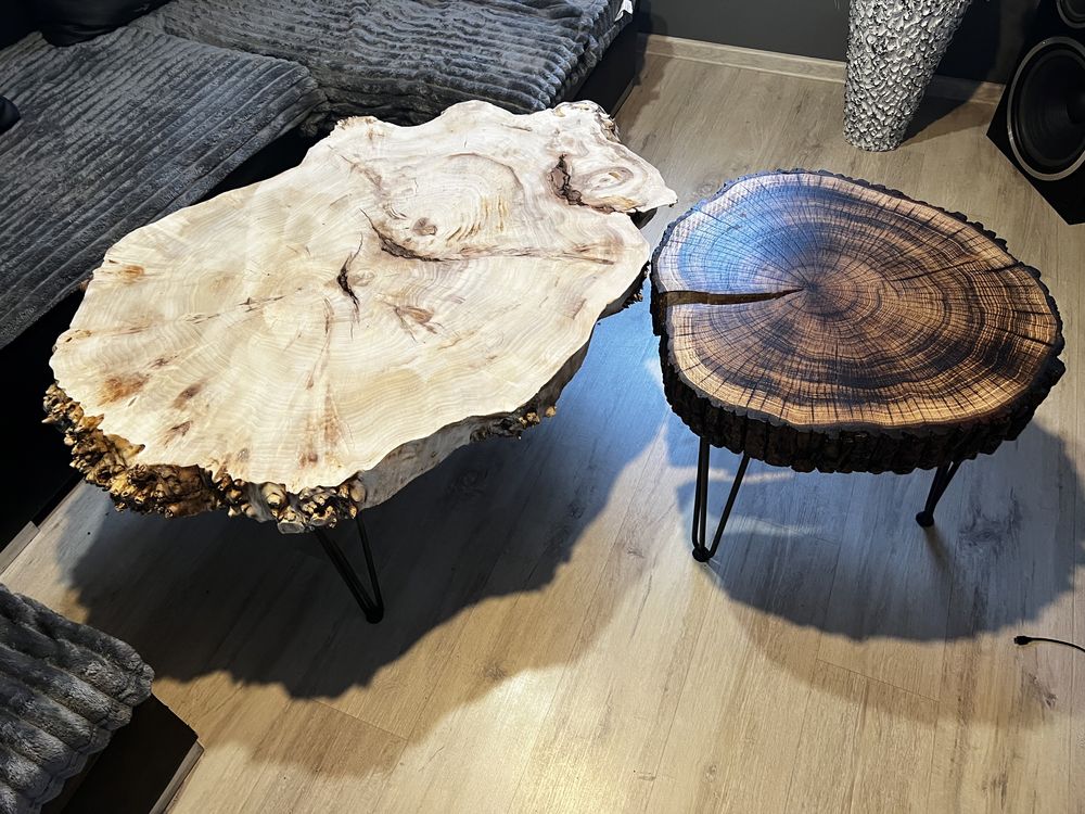 Stół stolik kawowy dębowy bukowy loft