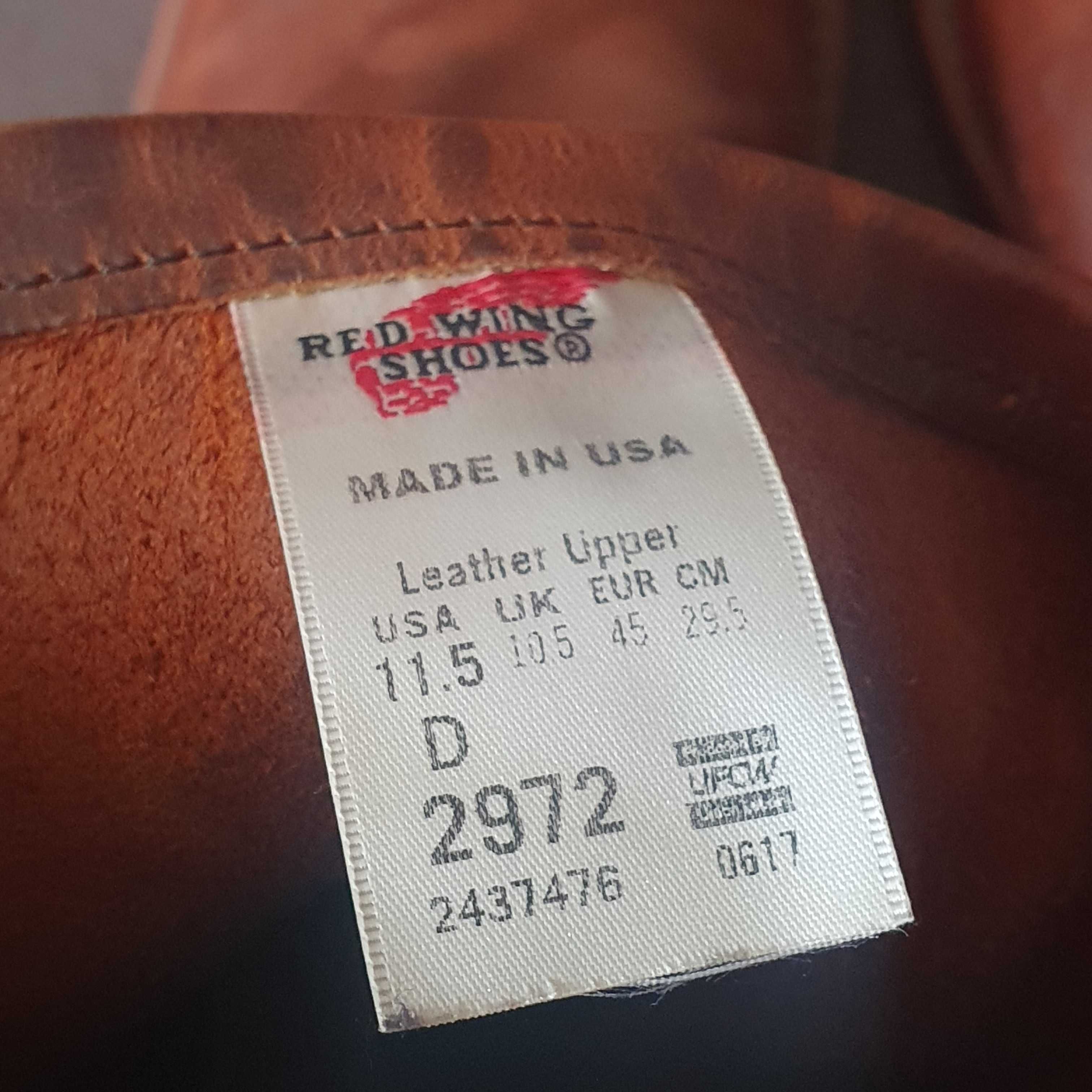 Чоботи Red Wing 2972 Copper Rough and Tough Engineer. Нові. США.