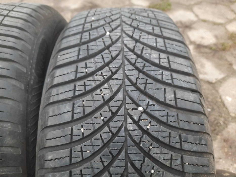 opony Goodyear 195/55/16 wielosezonowe Bieżnik 6,7-6,8mm 2024r PARA