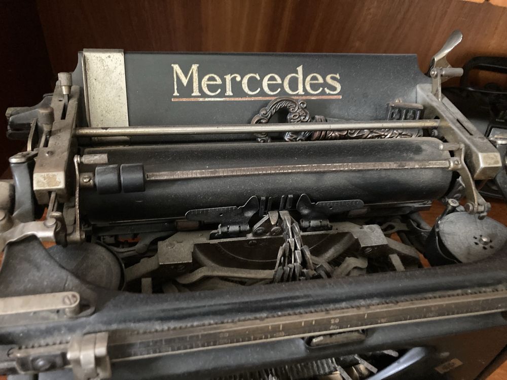 UNIKAT! Maszyna do pisania Mercedes ANTYK