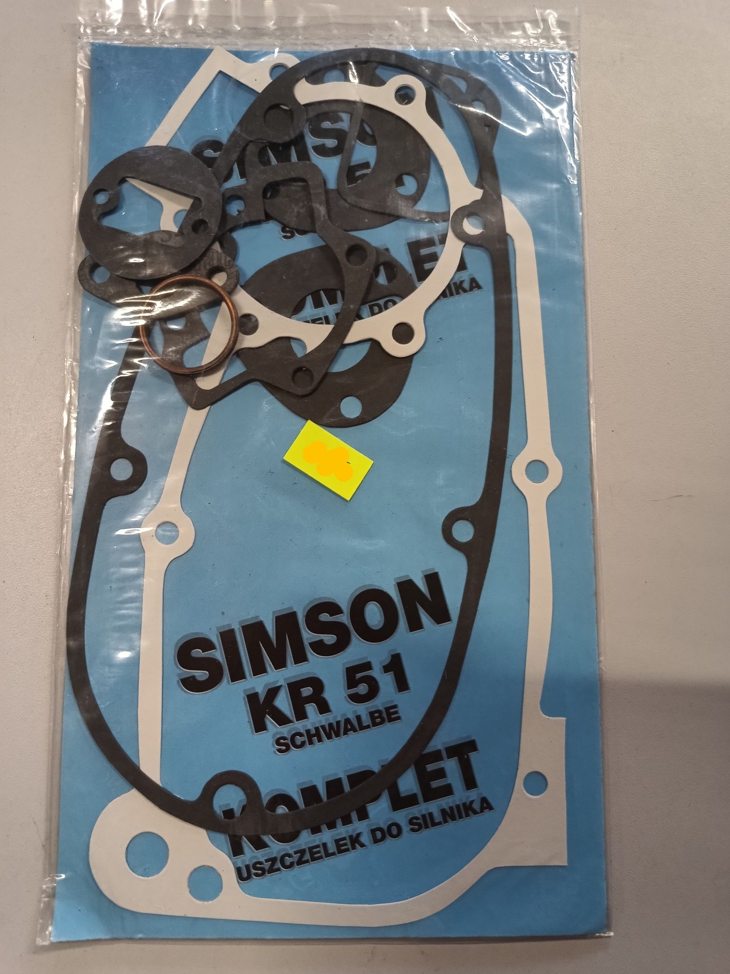 Nowy kpl uszczelek silnika Simson KR51 schwalbe klingieryt