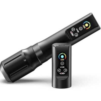 Máquina Tatuagem sem Fios 2 Bateria de 900 mAh Caneta Rotativa