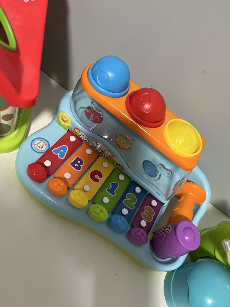 Іграшки 1+ сортери, ксилофон