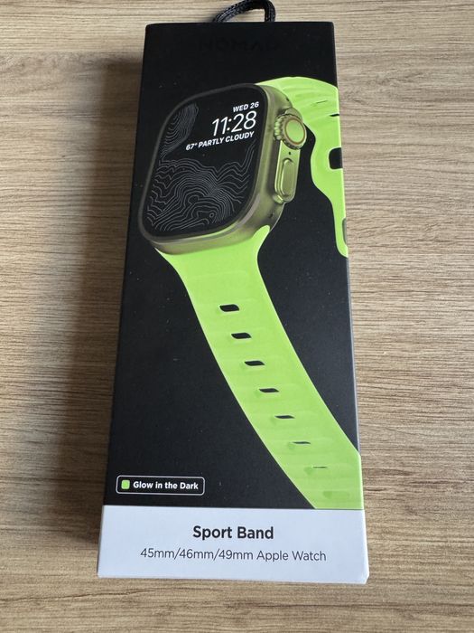 Pasek Nomad Glow 2.0 - Apple Watch 45/46/49