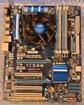 Płyta główna GIGABYTE GA-P55-UD3, i5-750, 4GB RAM + MSI Radeon HD 5570