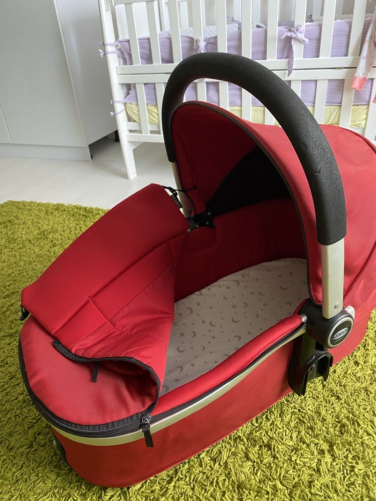 Коляска 3 в 1 Graco simbio ( люлька+прогулка+автокрісло)