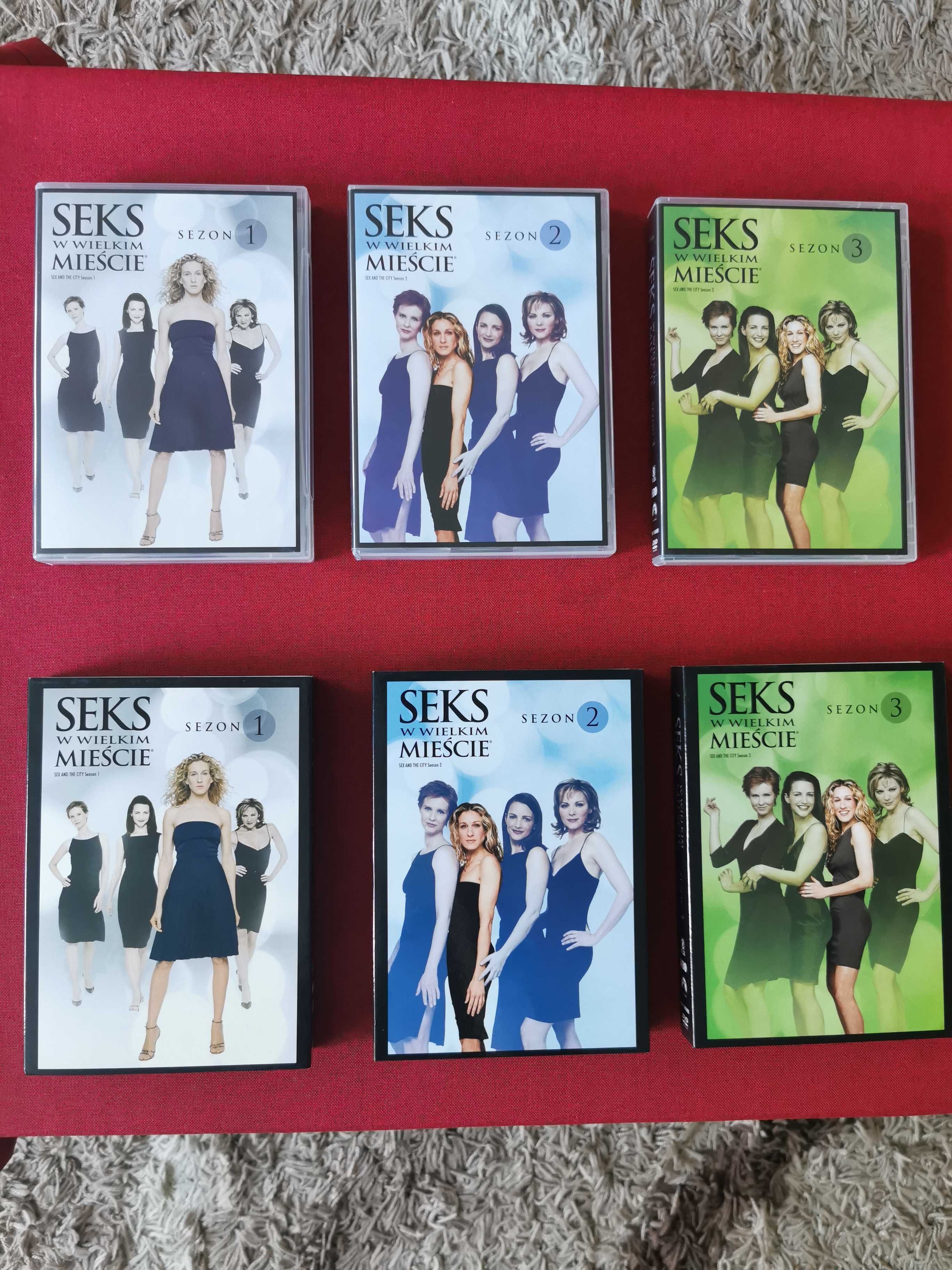Serial sex w wielkim mieście sezon 1-3 dvd